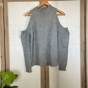 Tea & Cup Cold Shoulder Sweatshirt